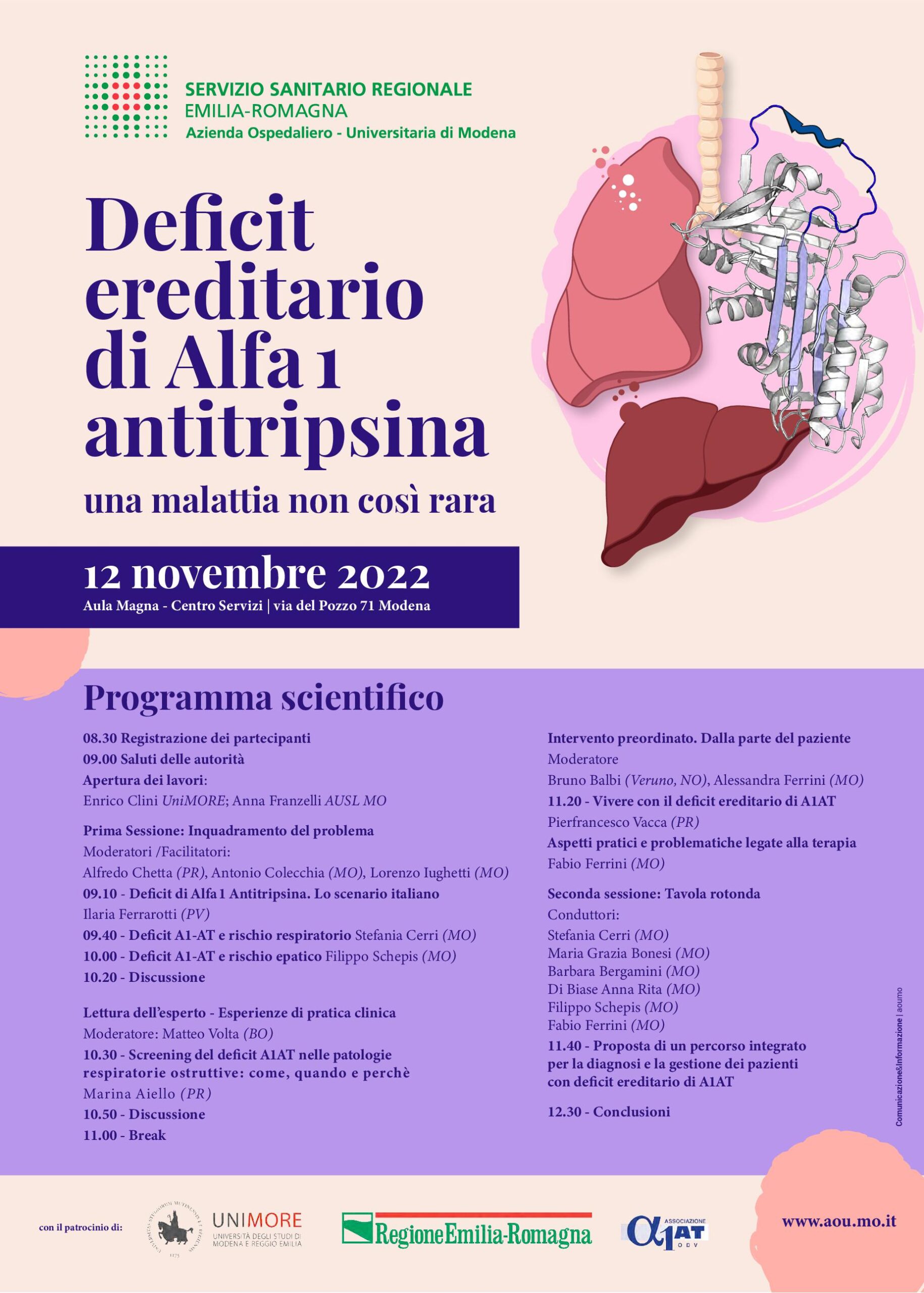 Deficit ereditario di Alfa1 Antitripsina